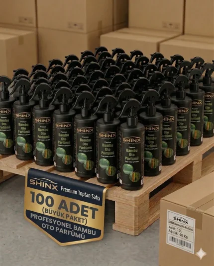 Toptan Bambu Oto Parfümü 400ml 100 Adet Maksimum Tasarruf Paketi