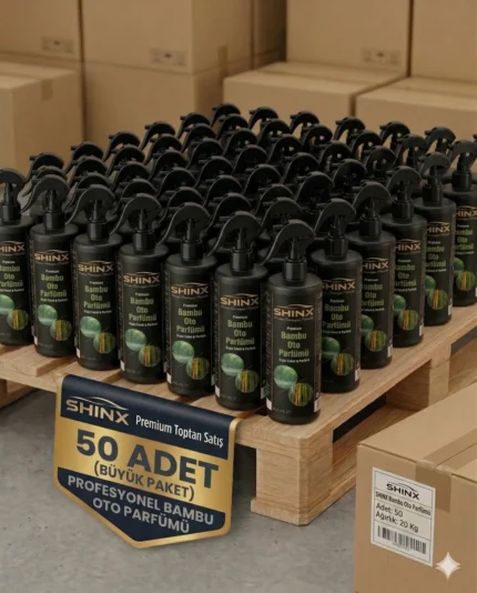 Toptan Bambu Oto Parfümü 400ml 50 Adet Ekonomik Paket