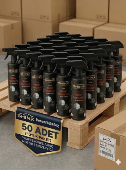 Toptan Motor Temizleyici 500ml 50 Adet Profesyonel Paket